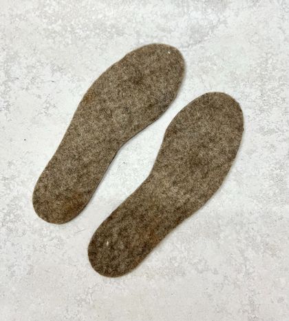 Felted Wool and Possum fur Innersoles